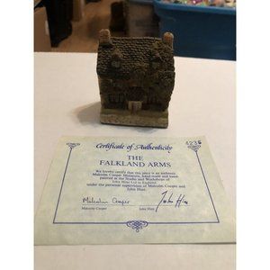 VTG the Falkland Arms Malcom Cooper Miniature hand-made and painted John Hine